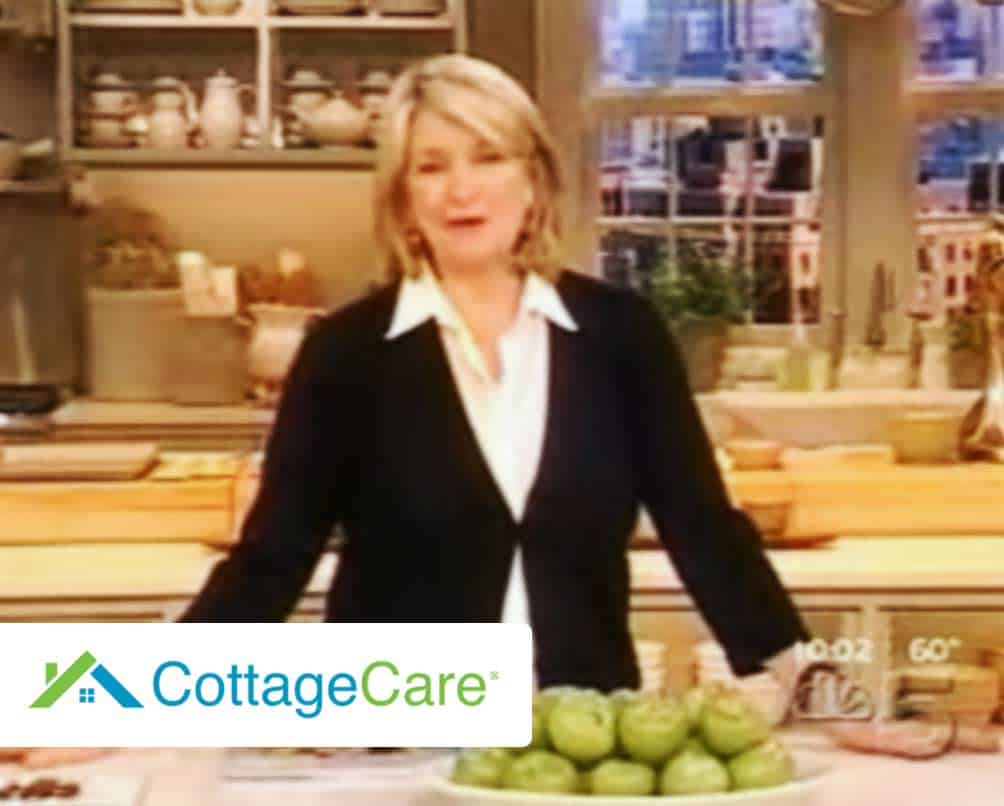 CottageCare on Martha Stewart